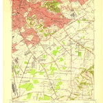 United States Geological Survey Louisville East, KY (1951, 24000-Scale) digital map