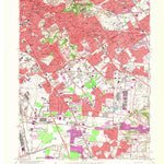 United States Geological Survey Louisville East, KY (1965, 24000-Scale) digital map