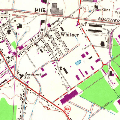United States Geological Survey Louisville East, KY (1965, 24000-Scale) digital map