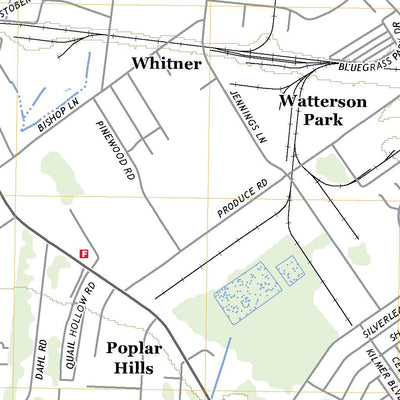 United States Geological Survey Louisville East, KY (2022, 24000-Scale) digital map