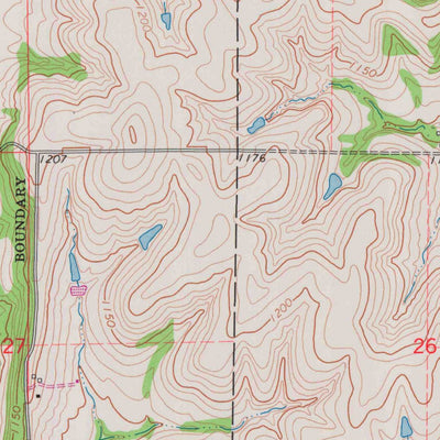United States Geological Survey Louisville, KS (1964, 24000-Scale) digital map