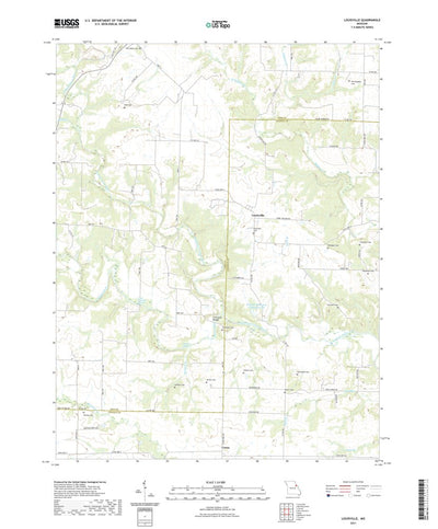 United States Geological Survey Louisville, MO (2021, 24000-Scale) digital map