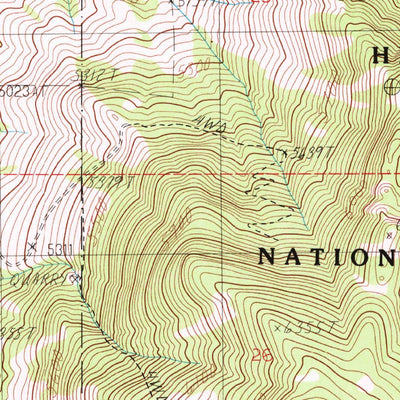 United States Geological Survey Louisville, MT (1985, 24000-Scale) digital map