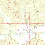 United States Geological Survey Louisville North, MS (1972, 24000-Scale) digital map