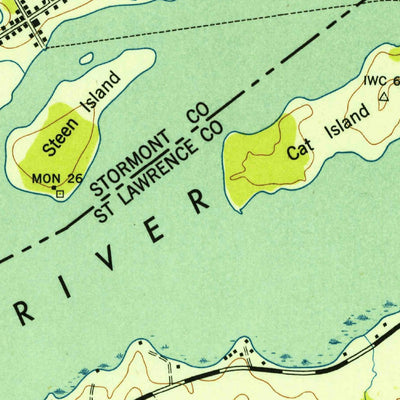 United States Geological Survey Louisville, NY (1946, 24000-Scale) digital map