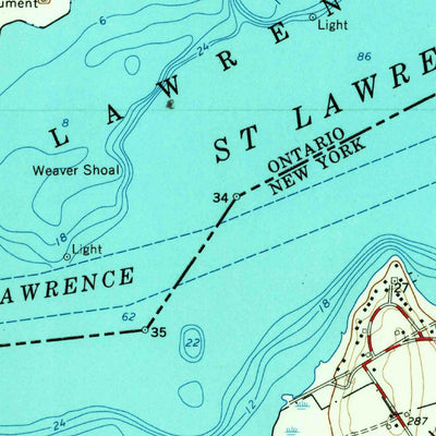 United States Geological Survey Louisville, NY (1964, 24000-Scale) digital map