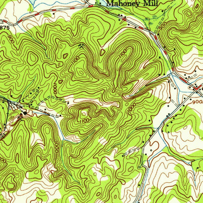 United States Geological Survey Louisville, TN (1953, 24000-Scale) digital map
