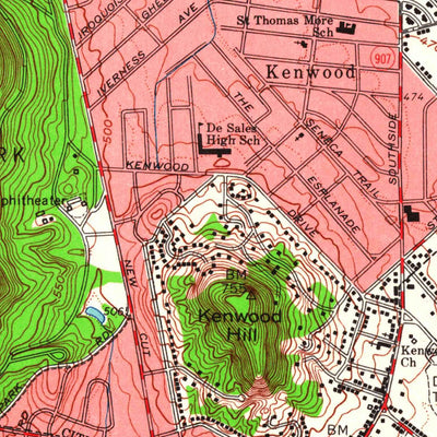 United States Geological Survey Louisville West, KY-IN (1960, 24000-Scale) digital map