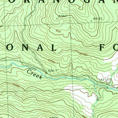 United States Geological Survey Loup Loup Summit, WA (1989, 24000-Scale) digital map