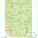 United States Geological Survey Loup Loup Summit, WA (2001, 24000-Scale) digital map