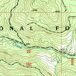 United States Geological Survey Loup Loup Summit, WA (2001, 24000-Scale) digital map