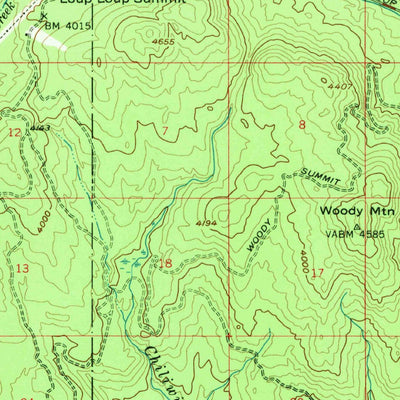United States Geological Survey Loup Loup, WA (1956, 62500-Scale) digital map