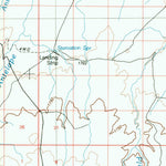 United States Geological Survey Louse Canyon, OR-ID-NV (1984, 100000-Scale) digital map