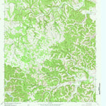 United States Geological Survey Love Creek, TX (1964, 24000-Scale) digital map