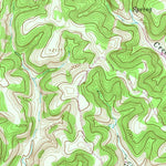 United States Geological Survey Love Creek, TX (1964, 24000-Scale) digital map