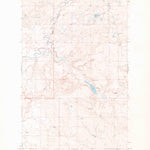 United States Geological Survey Love Rock, MT (1968, 24000-Scale) digital map