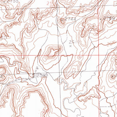 United States Geological Survey Lovejoy, MT (1984, 24000-Scale) digital map