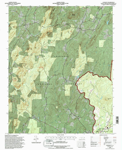 United States Geological Survey Lovejoy, NC (1994, 24000-Scale) digital map