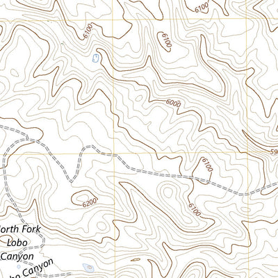 United States Geological Survey Lovelace Mesa, NM (2023, 24000-Scale) digital map