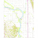 United States Geological Survey Loveland, IA-NE (1957, 24000-Scale) digital map
