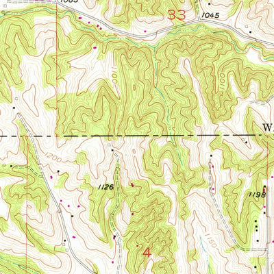 United States Geological Survey Loveland, IA-NE (1957, 24000-Scale) digital map