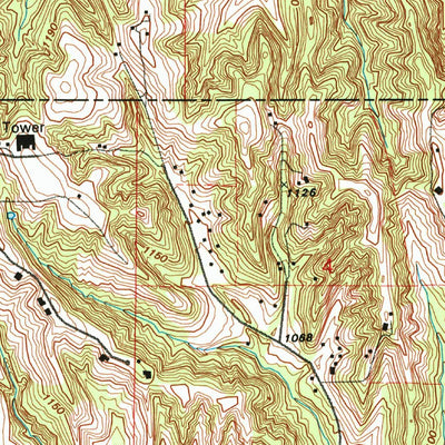 United States Geological Survey Loveland, IA-NE (1994, 24000-Scale) digital map