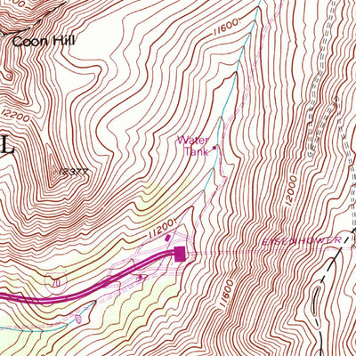 United States Geological Survey Loveland Pass, CO (1958, 24000-Scale) digital map