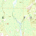 United States Geological Survey Lovells, MI (1950, 24000-Scale) digital map