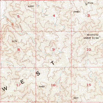 United States Geological Survey Lovelock, NV (1956, 62500-Scale) digital map