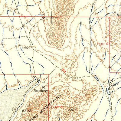 United States Geological Survey Lovelock, NV-CA (1959, 250000-Scale) digital map