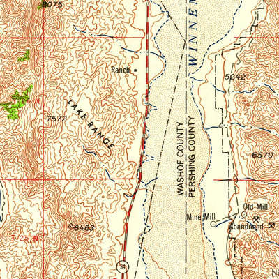 United States Geological Survey Lovelock, NV-CA (1959, 250000-Scale) digital map