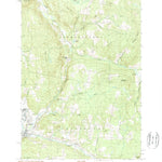 United States Geological Survey Lovering Mountain, NH-VT (1989, 24000-Scale) digital map