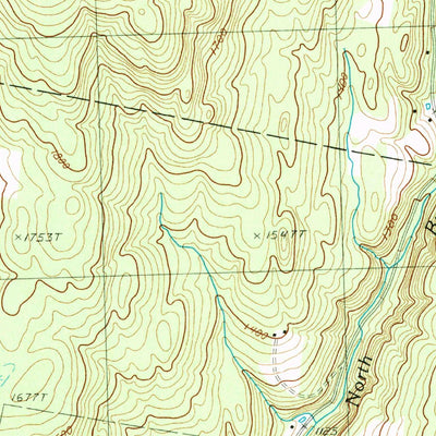 United States Geological Survey Lovering Mountain, NH-VT (1989, 24000-Scale) digital map