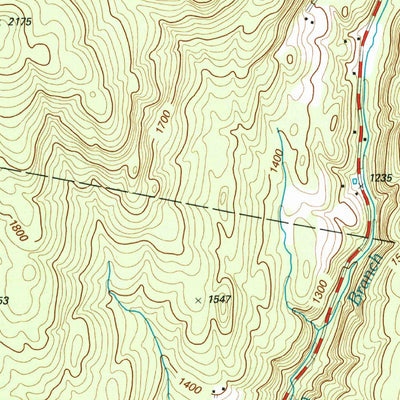 United States Geological Survey Lovering Mountain, NH-VT (1996, 24000-Scale) digital map