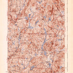 United States Geological Survey Lovewell Mountain, NH (1942, 62500-Scale) digital map