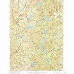 United States Geological Survey Lovewell Mountain, NH (1957, 62500-Scale) digital map