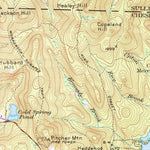 United States Geological Survey Lovewell Mountain, NH (1957, 62500-Scale) digital map