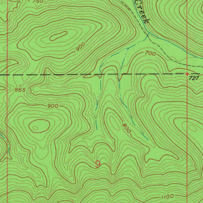 United States Geological Survey Loving, OK-AR (1958, 24000-Scale) digital map