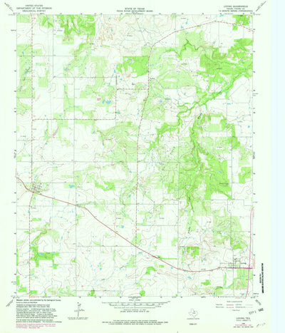 United States Geological Survey Loving, TX (1964, 24000-Scale) digital map