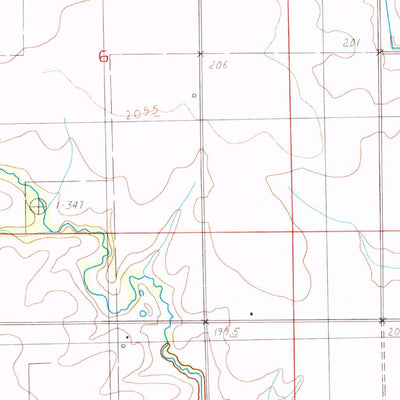 United States Geological Survey Lovington, IL (1983, 24000-Scale) digital map