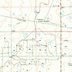 United States Geological Survey Lovington, NM (1962, 62500-Scale) digital map