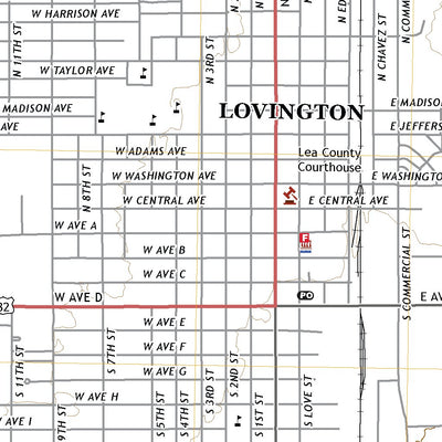 United States Geological Survey Lovington, NM (2020, 24000-Scale) digital map