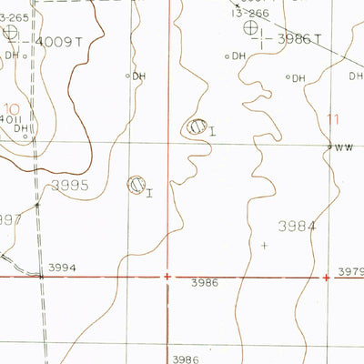 United States Geological Survey Lovington NW, NM (1985, 24000-Scale) digital map