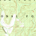 United States Geological Survey Low Wassie, MO (1983, 24000-Scale) digital map