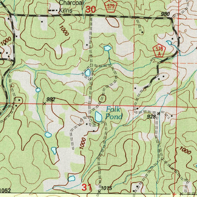 United States Geological Survey Low Wassie, MO (1997, 24000-Scale) digital map