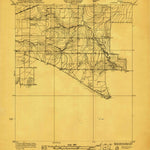 United States Geological Survey Lowake, TX (1921, 31680-Scale) digital map