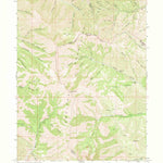 United States Geological Survey Lowe Peak, UT (1968, 24000-Scale) digital map