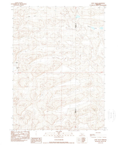 United States Geological Survey Lowe Valley, NE (1989, 24000-Scale) digital map
