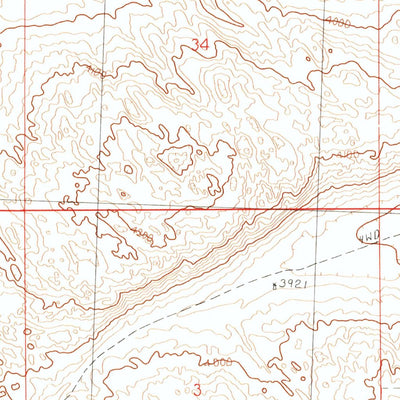 United States Geological Survey Lowe Valley, NE (1989, 24000-Scale) digital map