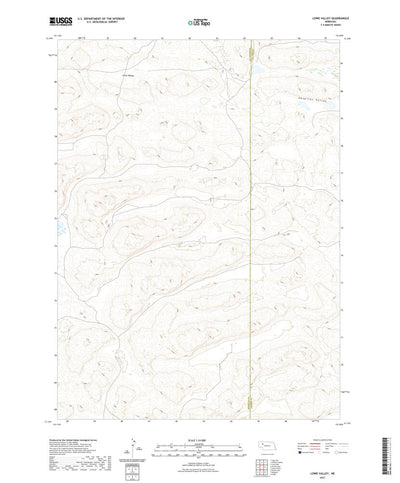 United States Geological Survey Lowe Valley, NE (2021, 24000-Scale) digital map